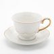 Tea Cup and Saucer Set - 6 Pcs